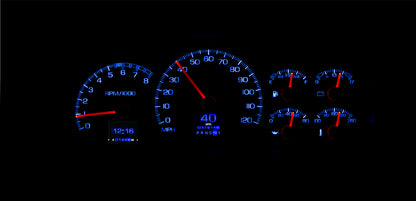 Dakota Digital Gauge Kit RTX-95C-PU-X 95-00 Chevy Truck/SUV