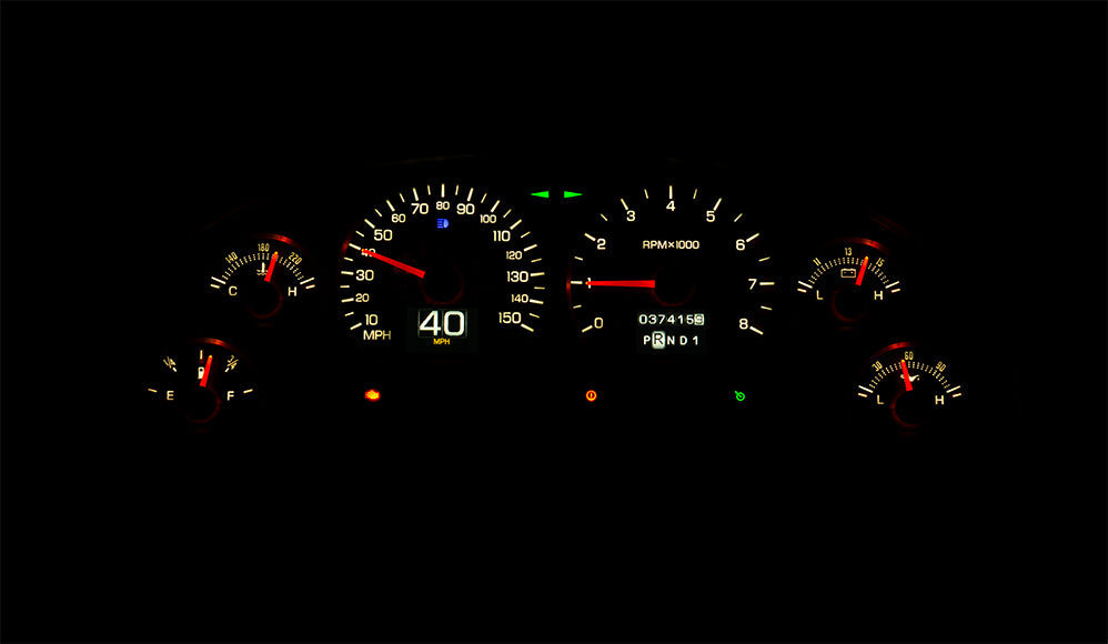 Dakota RTX Series Gauge Kit, 1999-04 Mustang