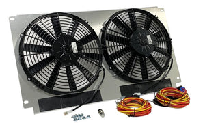 Dewitts Fan Kit Dual 2200cfm  66-67 Chevelle 32-SP440