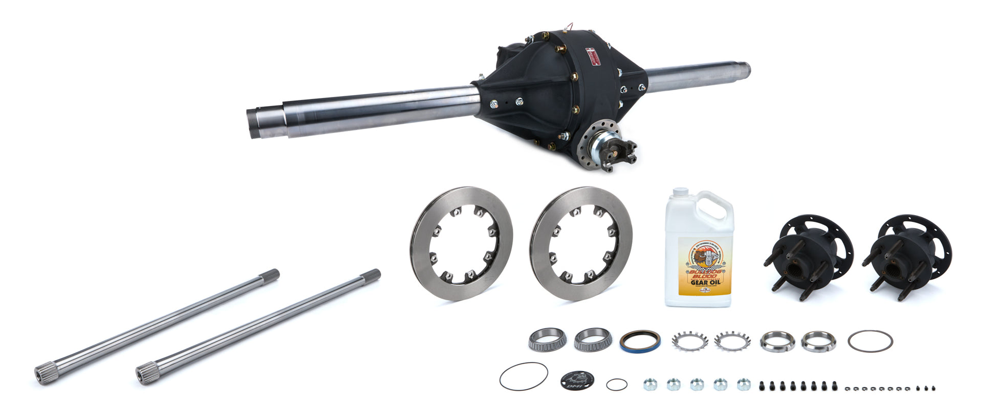 DMI 4.12 Mod Rear w/GN Tubes Billet Hubs & Rotors