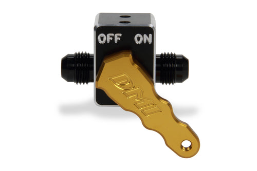 DMI Aluminum Fuel Shut-Off Valve - Gold Handle