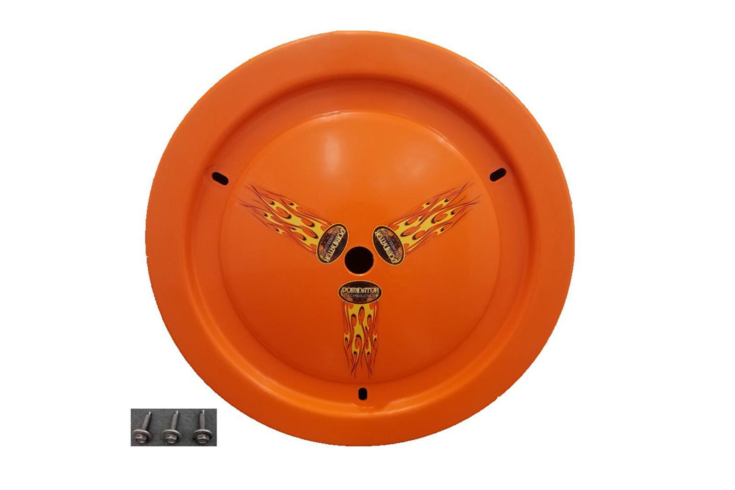 Dominator Wheel Cover Bolt-On Orange Real Style 1006-B-OR