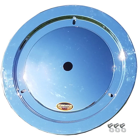 Dominator Wheel Cover Dzus-On Chrome Real Style 1006-D-CHROME