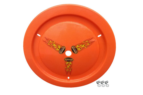 Dominator Wheel Cover Dzus-On Fluorescent Orange Real Style 1006-D-FOR