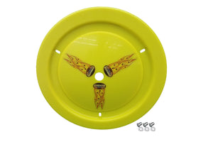 Dominator Wheel Cover Dzus-On Fluorescent Yellow Real Style 1006-D-FYE