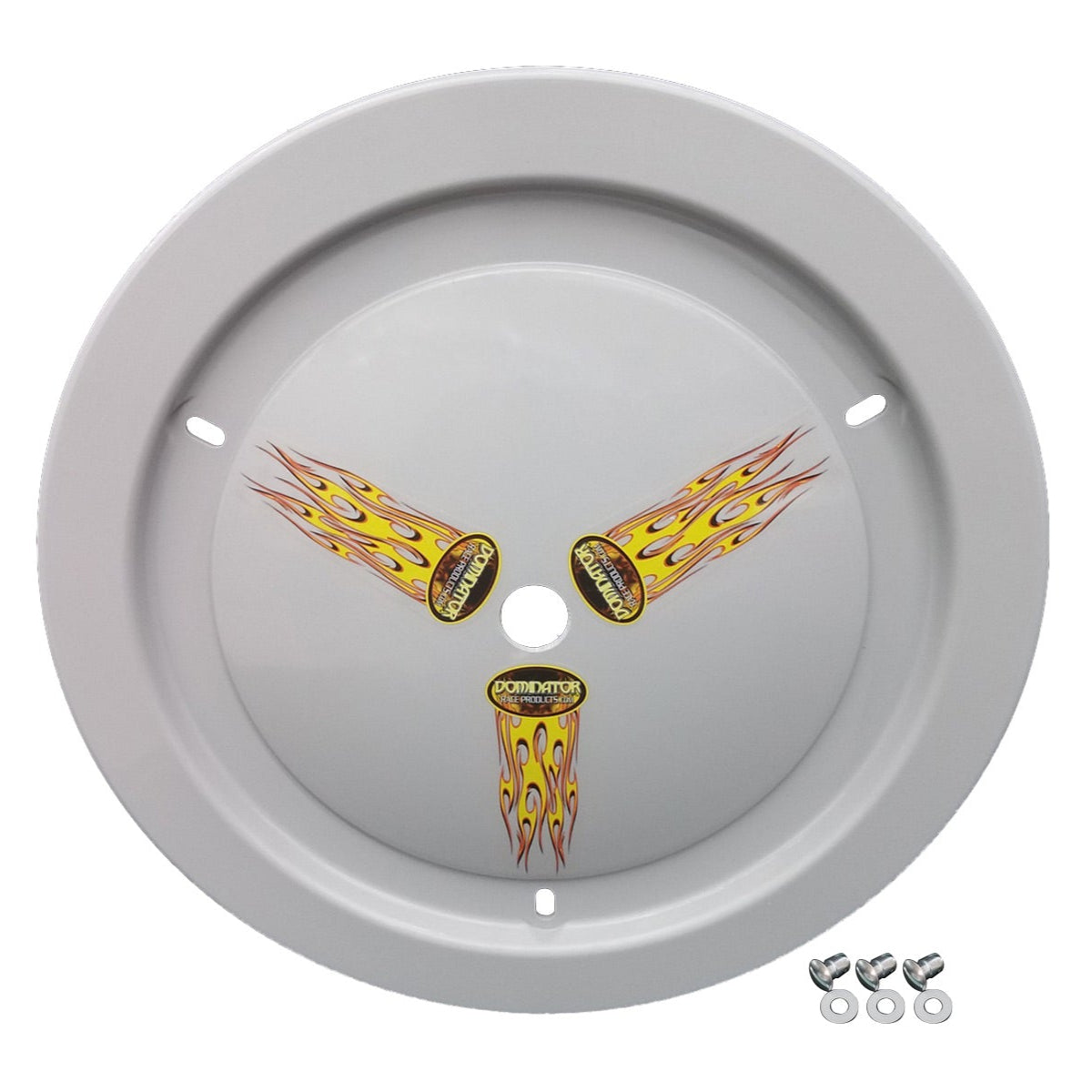 Dominator Wheel Cover Dzus-On Gray Real Style 1006-D-GRY