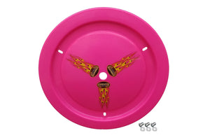 Dominator Wheel Cover Dzus-On Pink Real Style 1006-D-PK