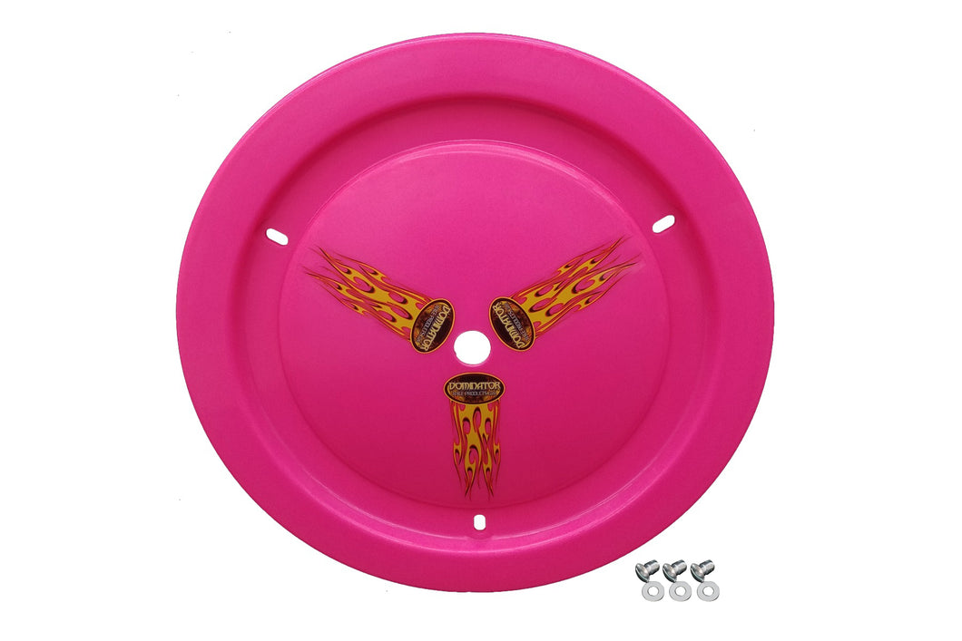 Dominator Wheel Cover Dzus-On Pink Real Style 1006-D-PK