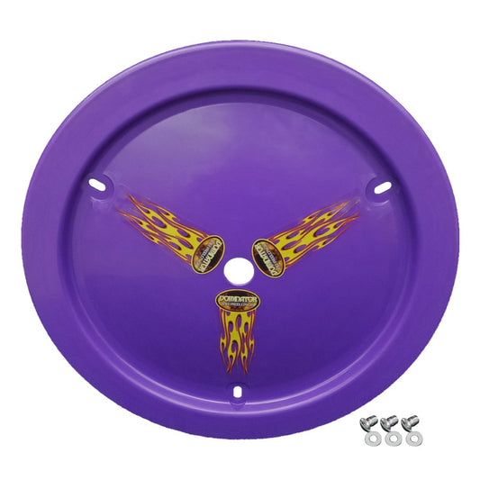 Dominator Wheel Cover Dzus-On Purple Real Style 1006-D-PU