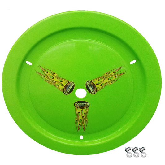 Dominator Wheel Cover Dzus-On Xtr Green Real Style 1006-D-XG