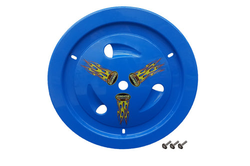 Dominator Wheel Cover Bolt-On Blue Real Style 1007-B-BL