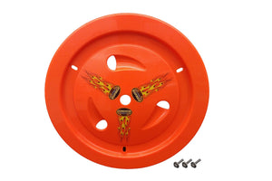 Dominator Wheel Cover Bolt-On Fluorescent Orange Real Style 1007-B-FOR