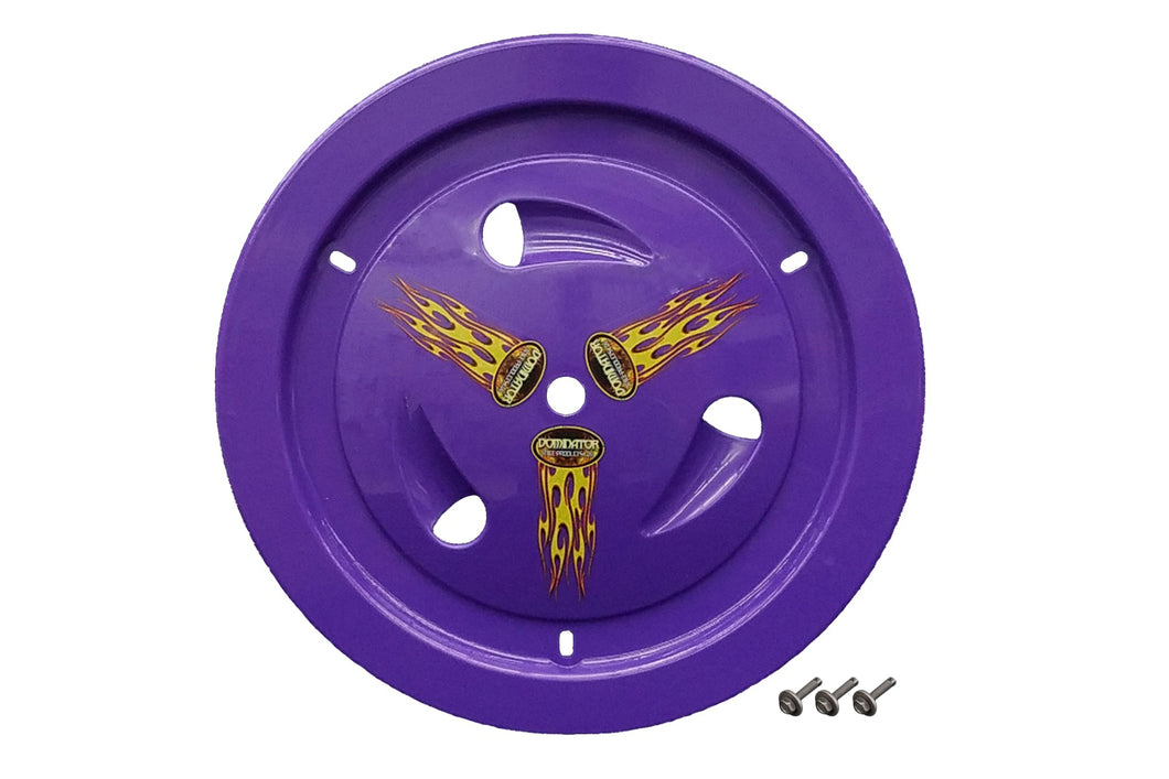 Dominator Wheel Cover Bolt-On Purple Real Style 1007-B-PU