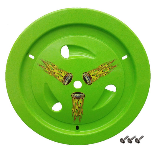 Dominator Wheel Cover Bolt-On Xtreme Green Real Style 1007-B-XG