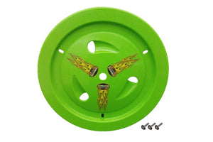 Dominator Wheel Cover Bolt-On Xtreme Green Real Style 1007-B-XG