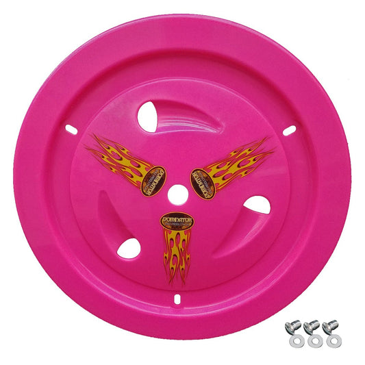 Dominator Wheel Cover Dzus-On Pink Real Style 1007-D-PK