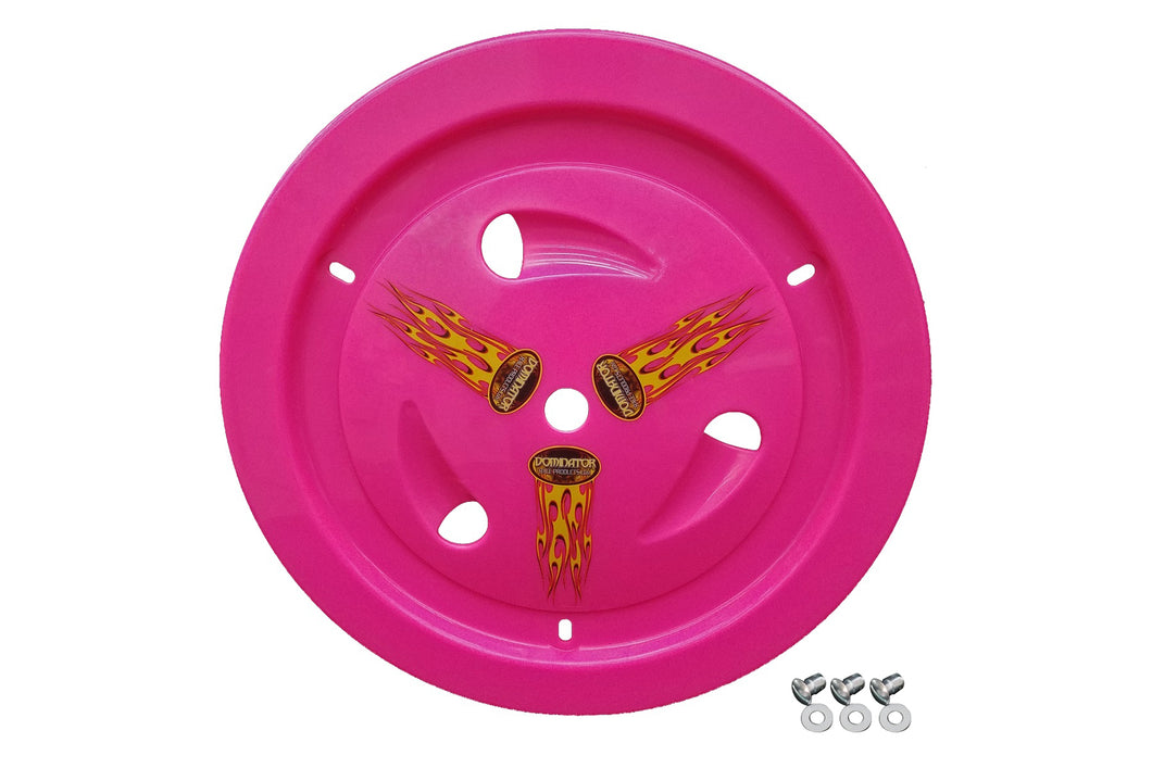 Dominator Wheel Cover Dzus-On Pink Real Style 1007-D-PK