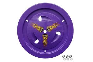 Dominator Wheel Cover Dzus-On Purple Real Style 1007-D-PU