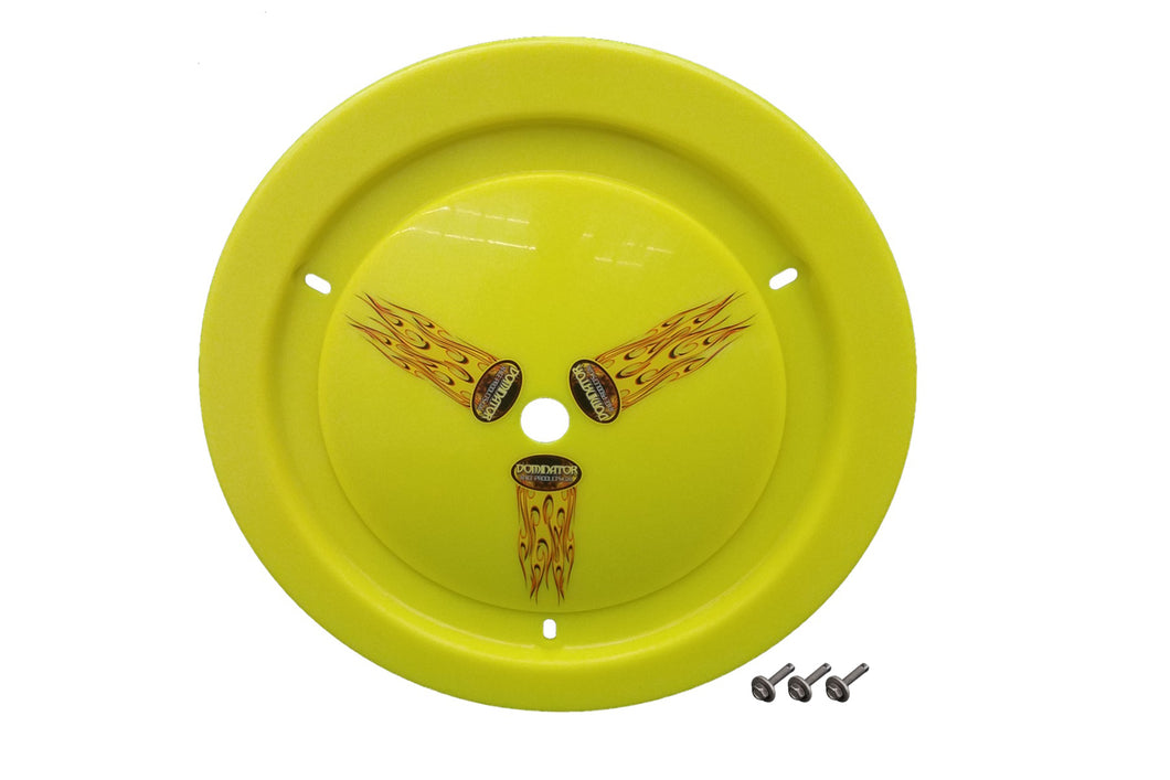 Dominator Wheel Cover Bolt-On Fluorescent Yellow 1012-B-FYE