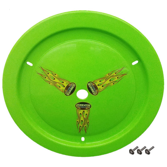 Dominator Wheel Cover Bolt-On Xtr Green 1012-B-XG