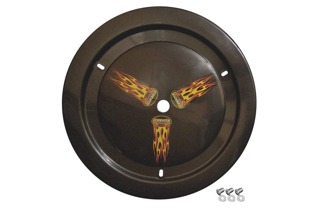 Dominator Wheel Cover Dzus-On Black 1012-D-BK