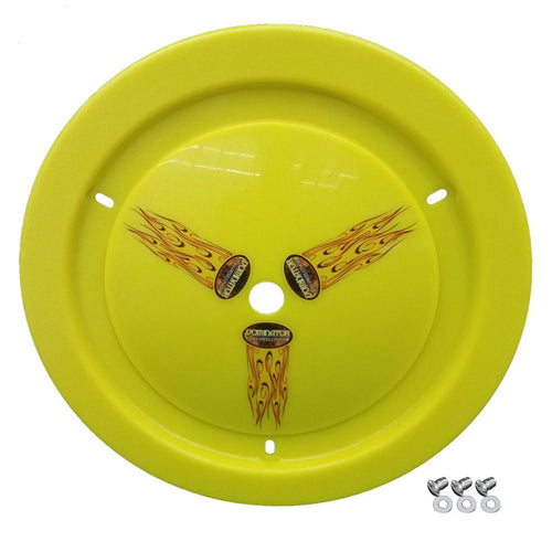 Dominator Wheel Cover Dzus-On Fluorescent Yellow 1012-D-FYE