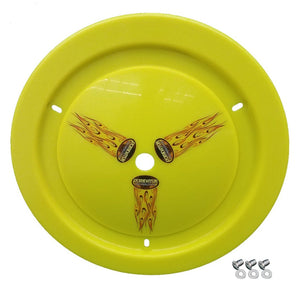 Dominator Wheel Cover Dzus-On Fluorescent Yellow 1012-D-FYE