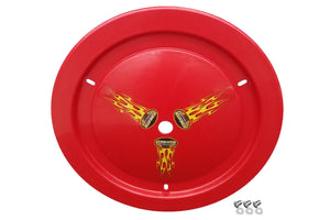 Dominator Wheel Cover Dzus-On Red 1012-D-RD