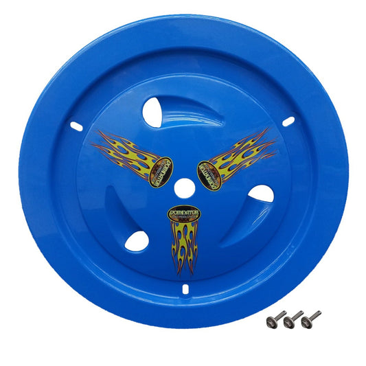 Dominator Wheel Cover Bolt-On Blue 1013-B-BL