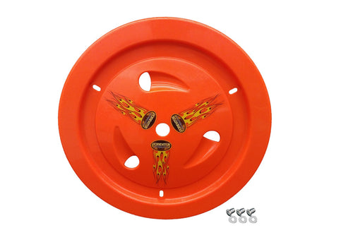 Dominator Wheel Cover Bolt-On Fluorescent Orange 1013-B-FOR