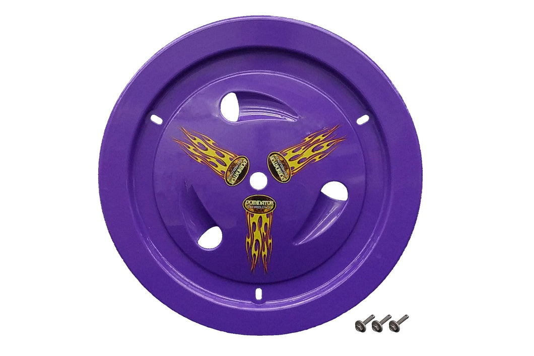 Dominator Wheel Cover Bolt-On Purple 1013-B-PU