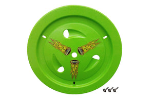 Dominator Wheel Cover Bolt-On Xtr Green 1013-B-XG