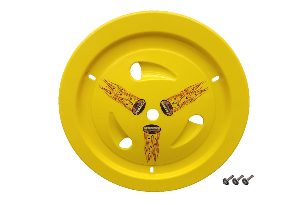 Dominator Wheel Cover Bolt-On Yellow 1013-B-YE