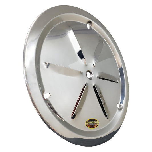 Dominator Wheel Cover Louver Vent Aluminum Bolt 15" Polished 1031-B-POL