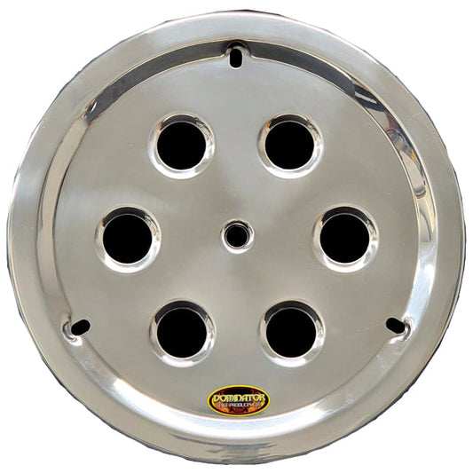 Dominator Wheel Cover Hole Vent Aluminum Bolt 15" Polished 1032-B-POL