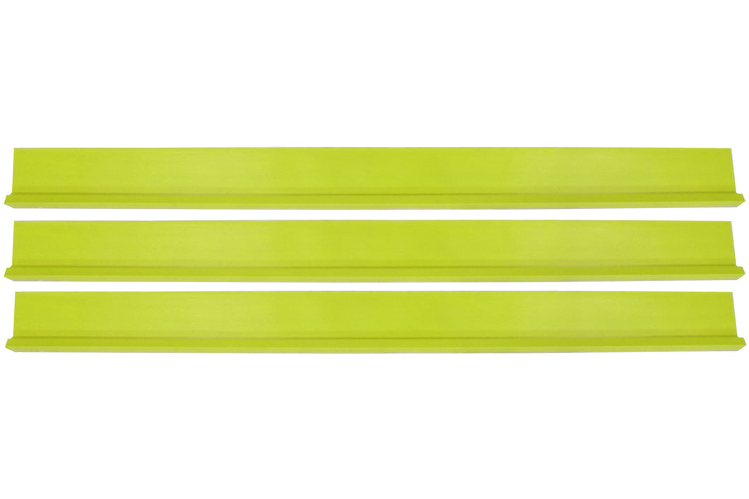 Dominator Dirt Rocker Set Fluorescent Yellow 3pc 1100-FLOYE