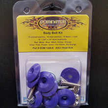 Dominator Body Bolt Kit Allen Head Purple 1200-A-PU