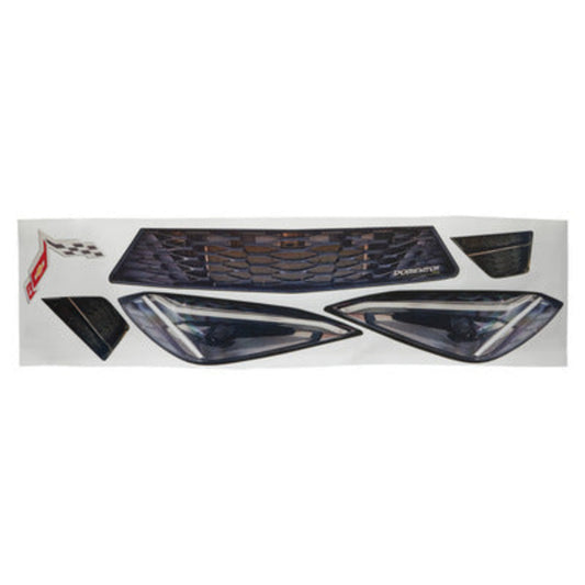 Dominator Nite Glo Decal Kit Nose Graphics, Corvette