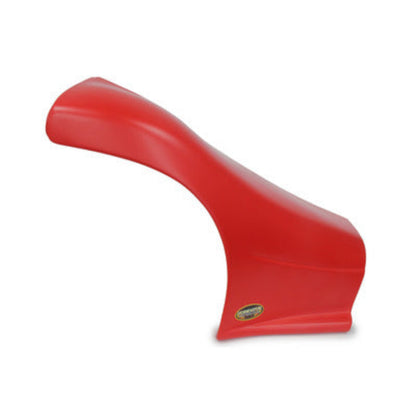 Dominator Late Model Fender Flare, Right, Red