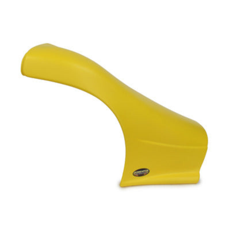 Dominator Late Model Fender Flare, Right, Yellow