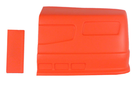 Dominator Street Stock Nose Fluorescent Orange Left Side Dominator Street Stock 302-FLO-OR