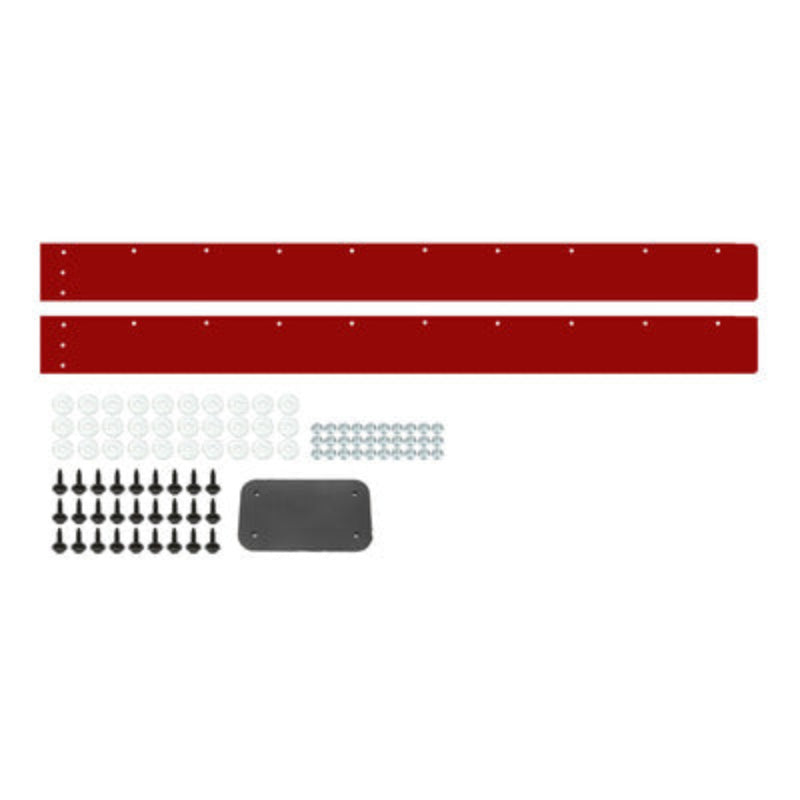 Dominator Street Stock Valance, Red