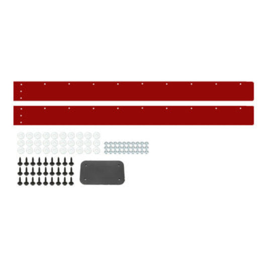 Dominator Street Stock Valance, Red