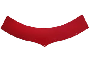 Dominator Extension Predator Hood Red 5.5" Tall 500-EX-RD