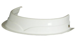 Dominator Hood Scoop Predator 3.5" White 500-WH