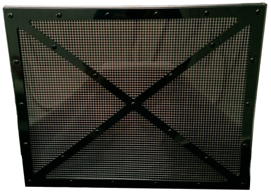 Dominator Shaker Screen Radiator Dirt Late Model Black DOM-550-BK