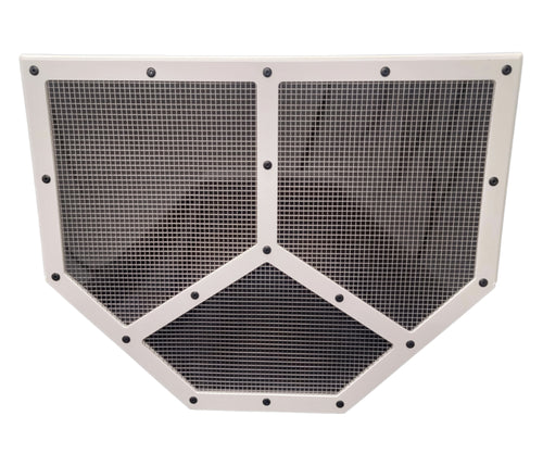 Dominator Shaker Screen Radiator Modified White DOM-551-WH