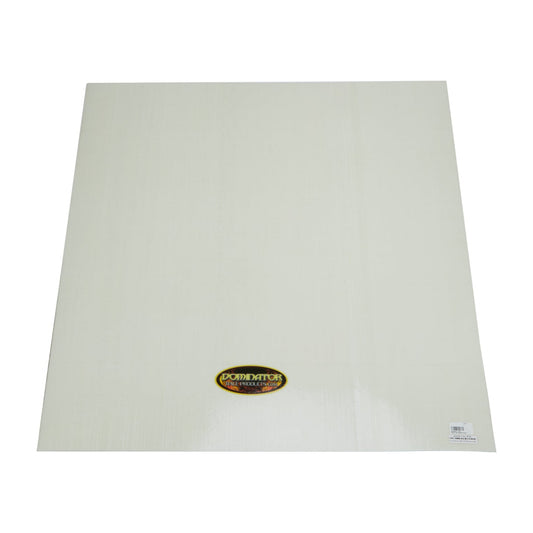 Dominator Hood Late Model Panel White  48" x 54" 755-WH