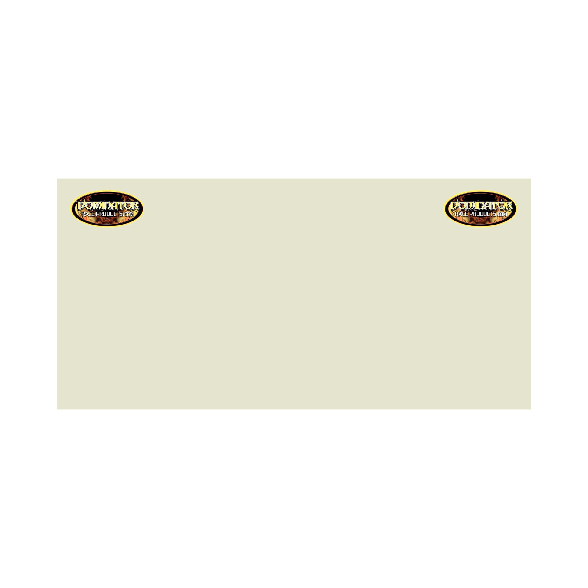 Dominator Quarter Panel Modified White  30" x 70" 776-WH
