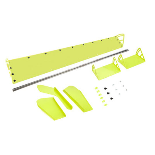 Dominator Rear Spoiler Kit 8x72" Late Model (Fluorescent Yellow)